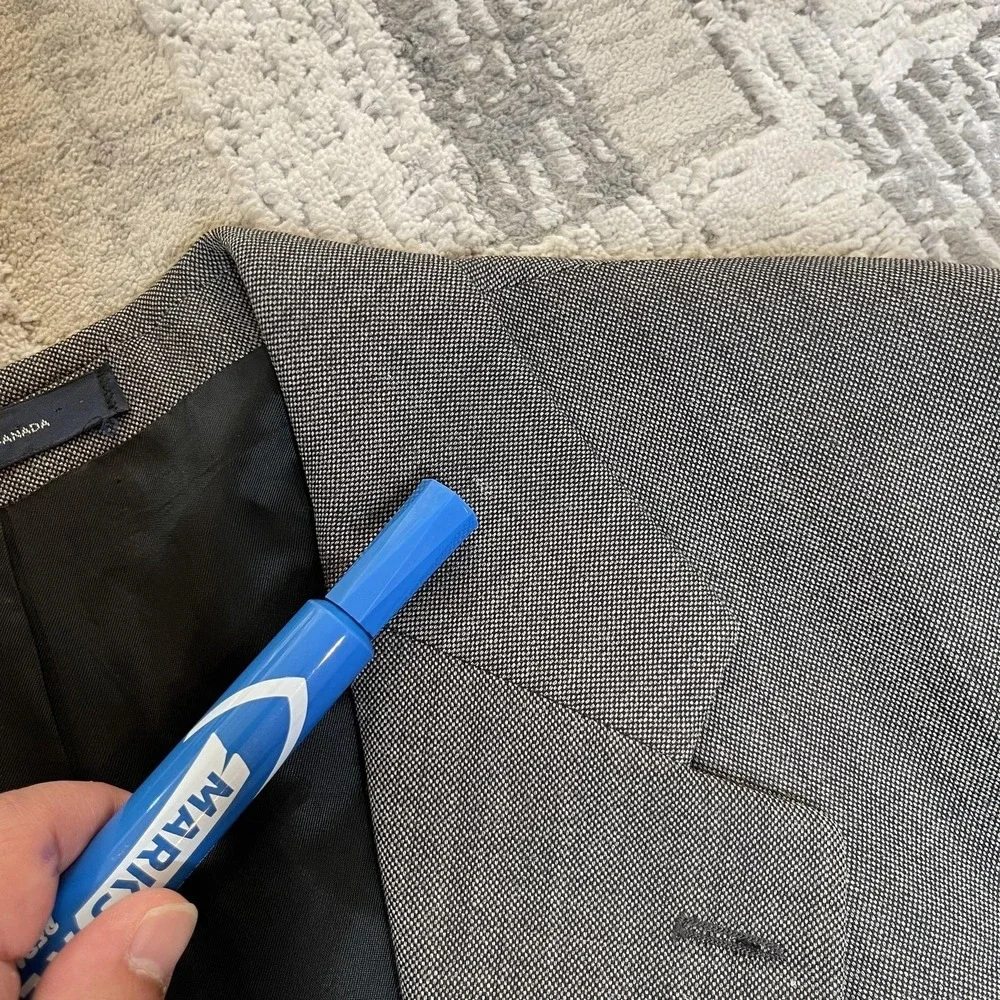 Ralph Lauren Mens 42T Grey Textured 100% Wool 3-Button Blazer Sports Coat Canada